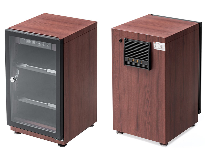 木目調デザインの防湿庫がサンワダイレクトで発売 - デジカメ Watch