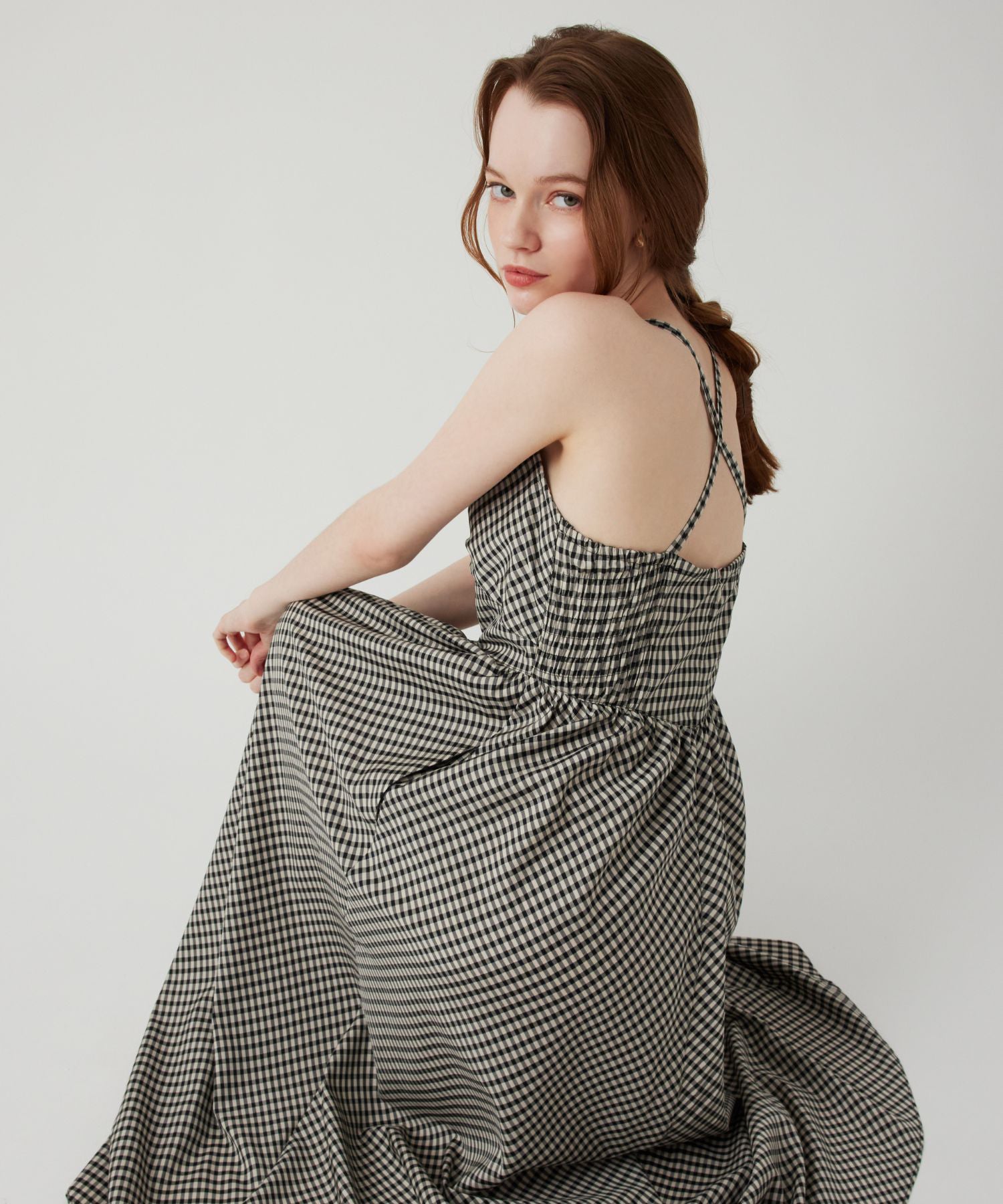 DEICY me couture シアーノスタルフルールワンピース ベージュ ME