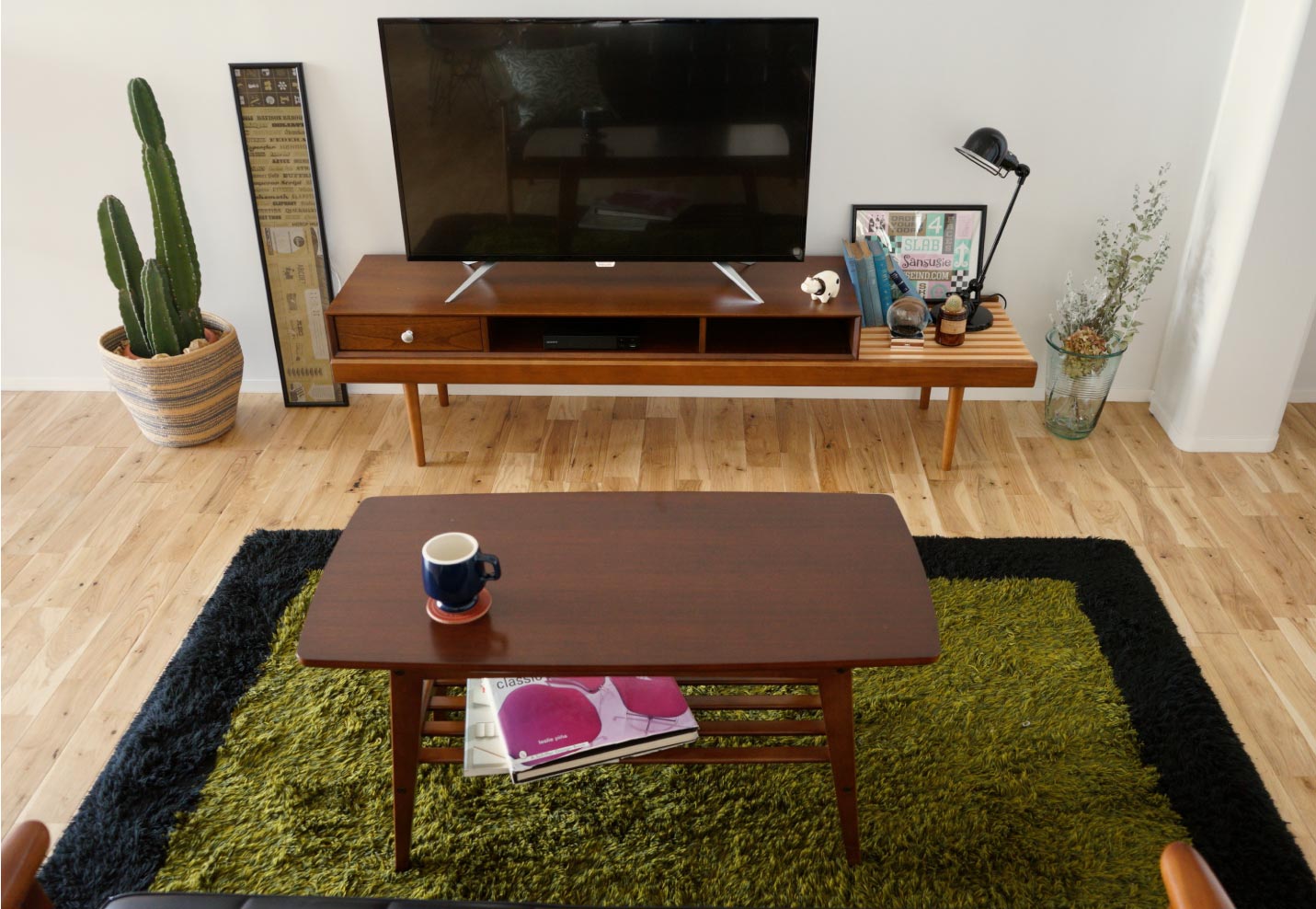 826STANDARD UNIT168cm テレビボード（テレビ台）Aセット ウッドレッグ
