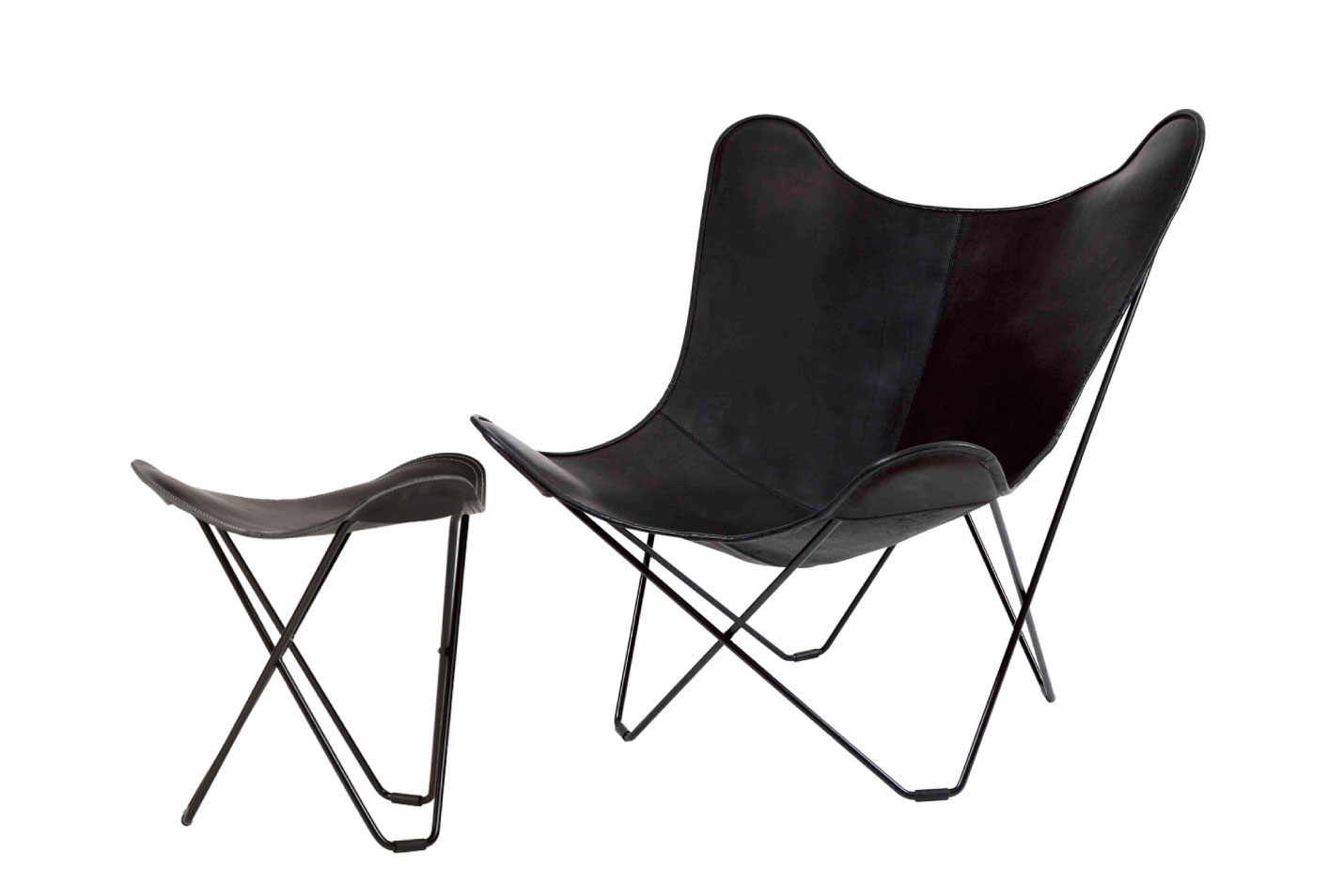 CUERO（クエロ） BKFチェア マリポサ ブラック／フラインググース