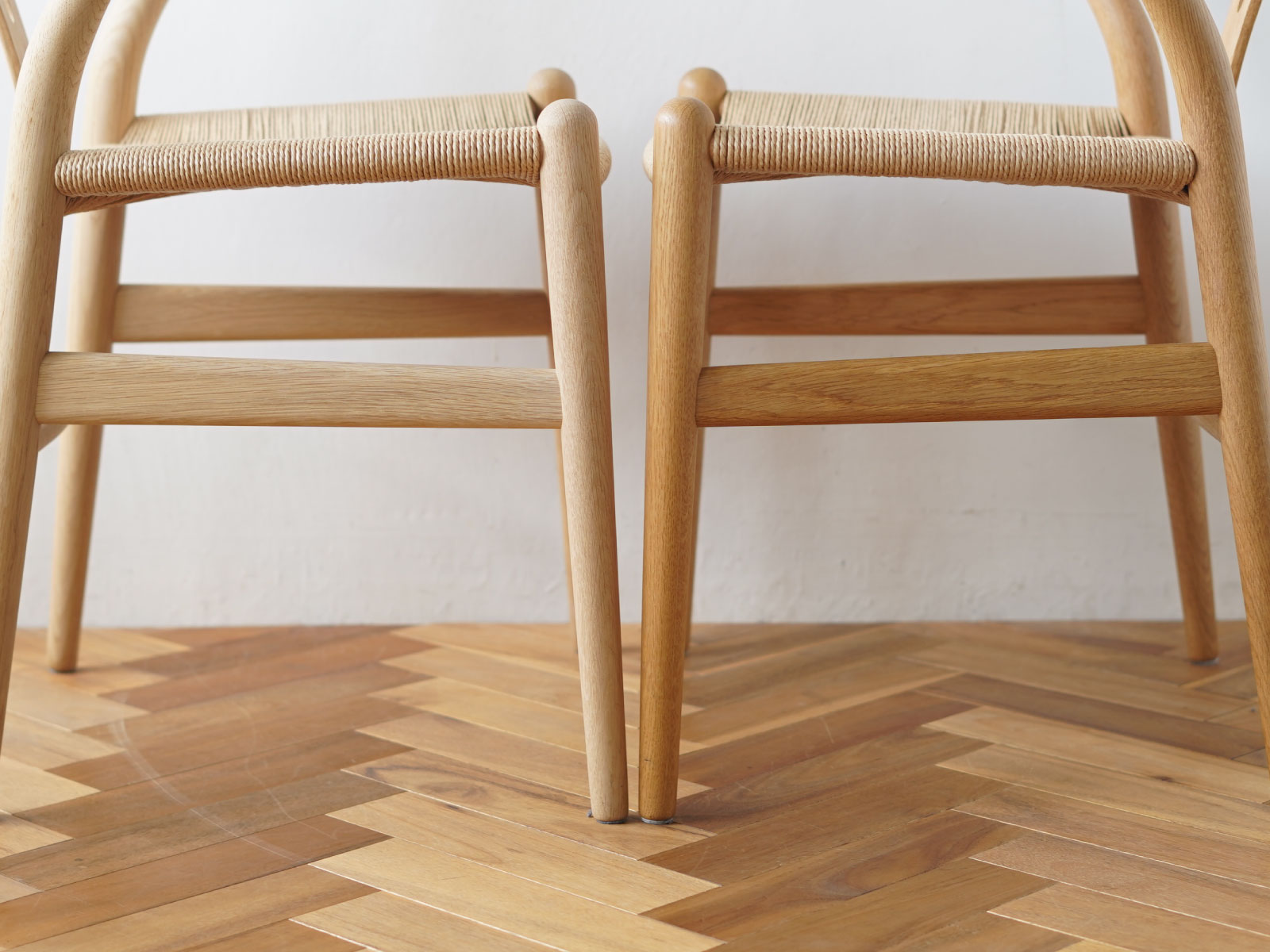 CH24（Yチェア） オーク/ソープフィニッシュ 座面高43cm CARL HANSEN