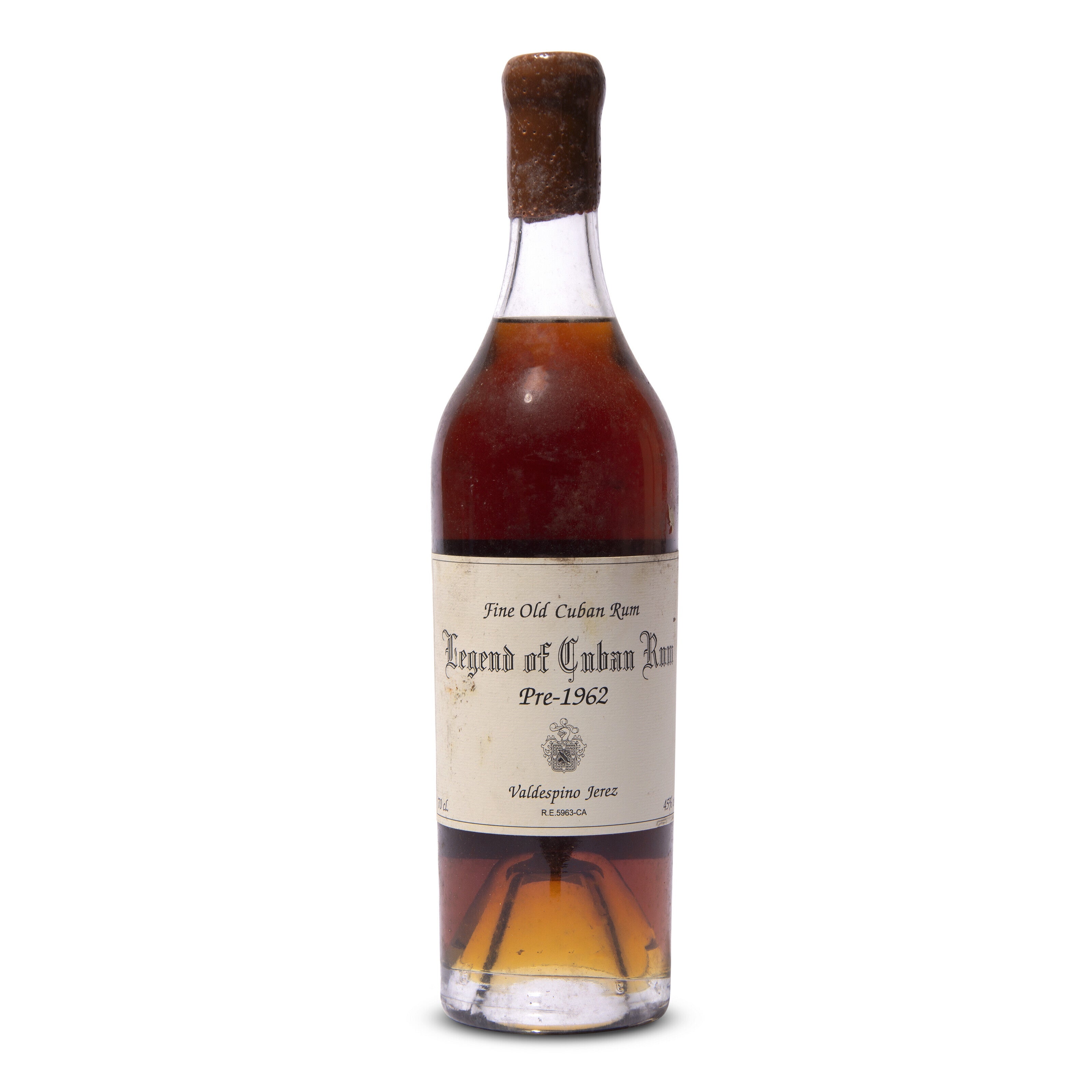 Valdespino Legend of Cuban Rum Pre 1962 – De Wine Spot - Rare