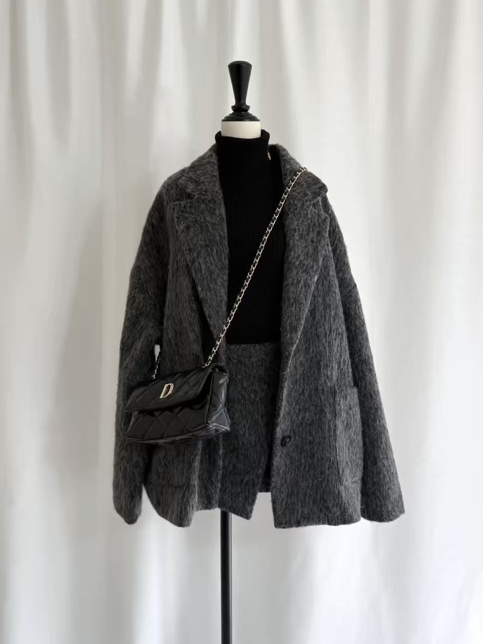 Shaggy loose jacket/coat | DIANTÉ (ディアンテ)公式通販サイト