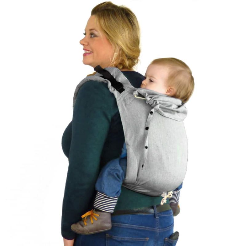 おんぶが簡単で抱っこもできるおんぶ紐｜ディディゴー シルバー