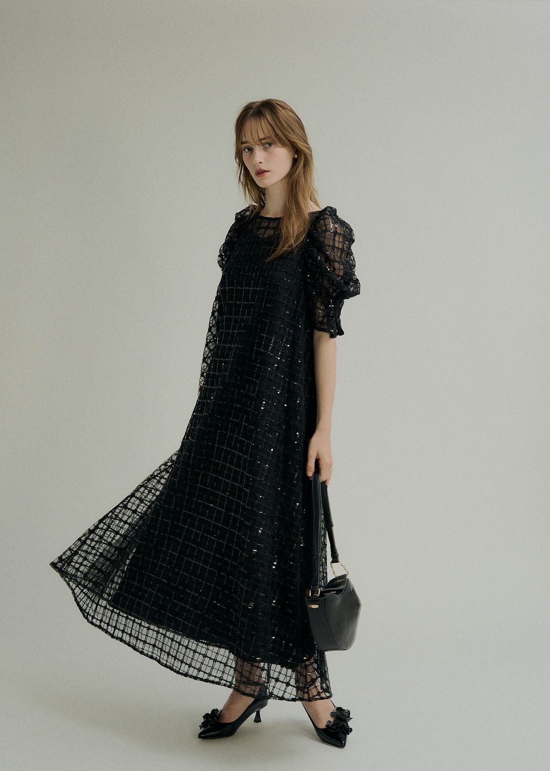 Kirakira check onepieceのドレス|Dorry Doll / LE'RURE