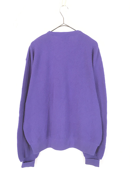 古着 80s USA製 IZOD LACOSTE ワニ パッチ アクリル ニット