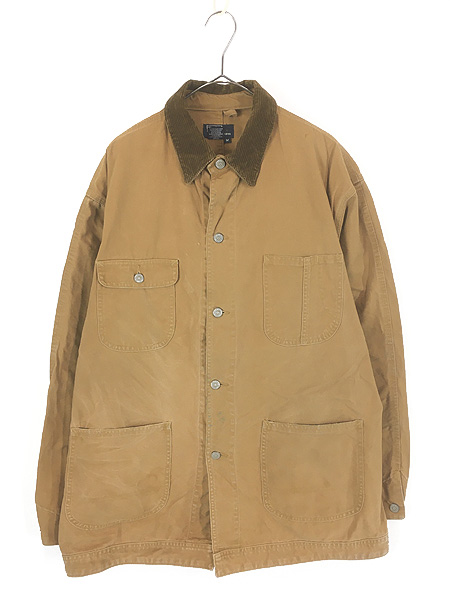 古着 90s USA製 Polo Ralph Lauren 襟 コーデュロイ ブラウン ダック