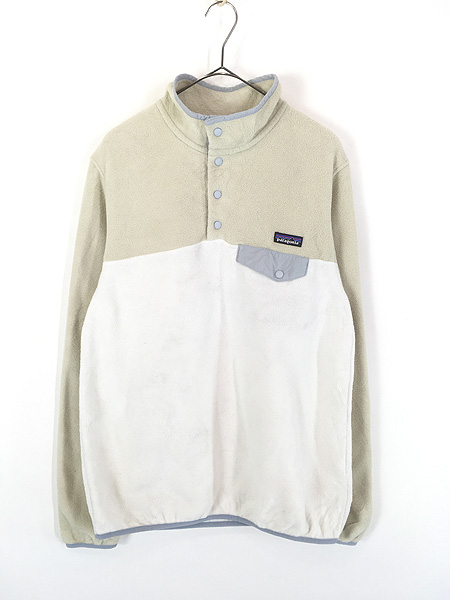 レディース 古着 15s Patagonia スナップT バイカラー シンチラ