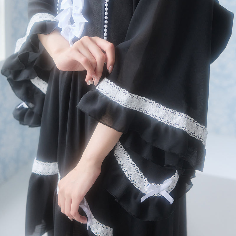 はしごレースフリルロリータ浴衣 – レディースファッション通販の夢