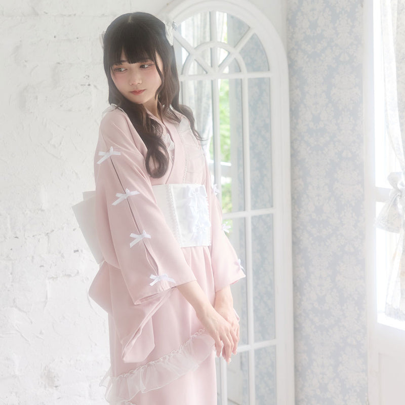 リボンシアーフリルプリンセス浴衣 – レディースファッション通販の夢