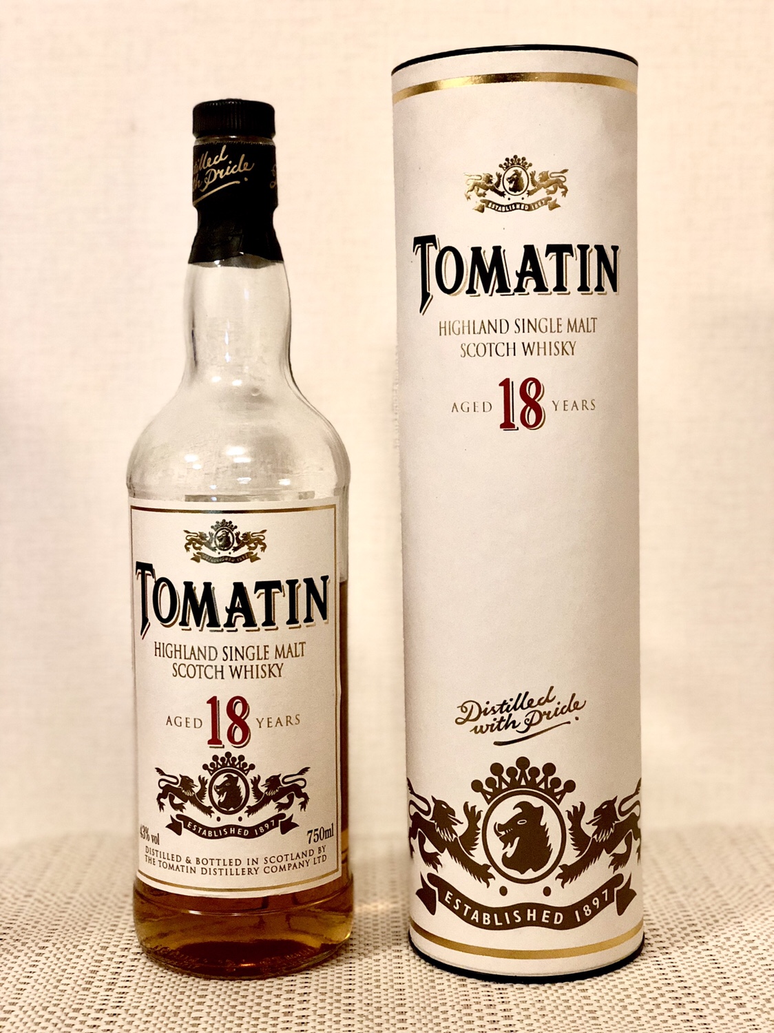 トマーティン 18年 43% オフィシャルボトル 2000年代流通 | DRINKERS