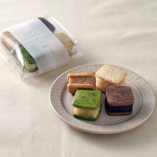 京都 梅園 あんがさね4種入×4セット(4種入×4セット): 近畿エリア