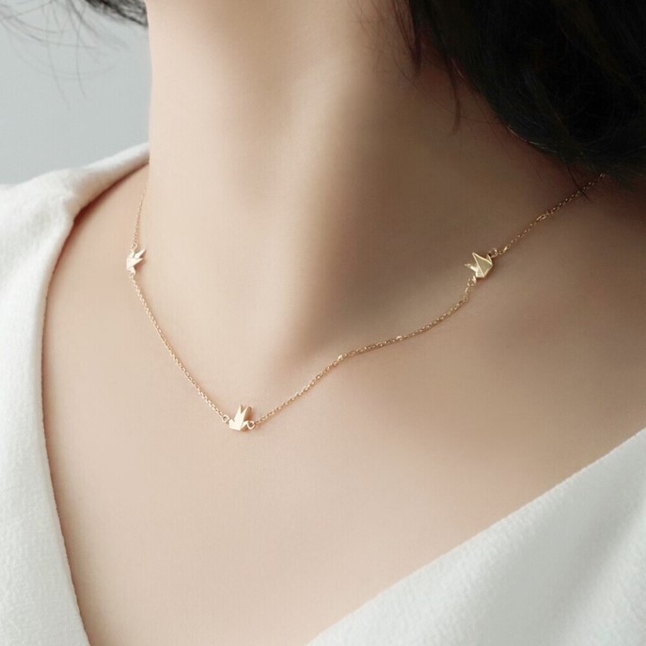 一点限り沖縄ター滝財を手に入れ成功の鶴オルゴネックレス オリヅル>折鶴 | ネックレス | NM-004 | 【公式】5108/コトバ | 言葉を