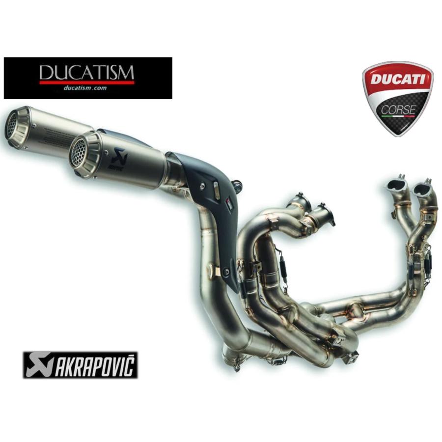 2022-2024 DUCATI Panigale V4 96482001B Akrapovic チタン フル