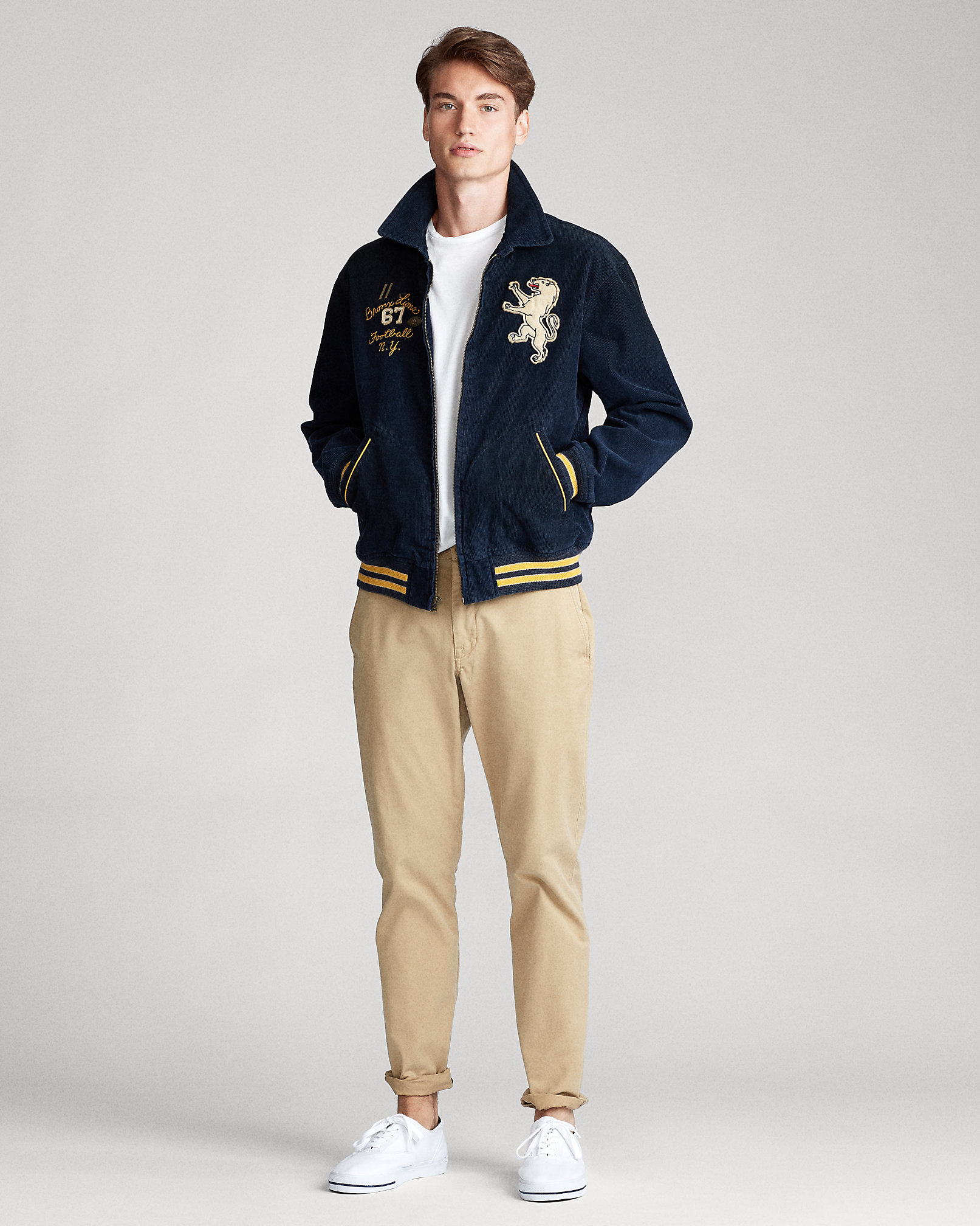 Corduroy Graphic Jacket