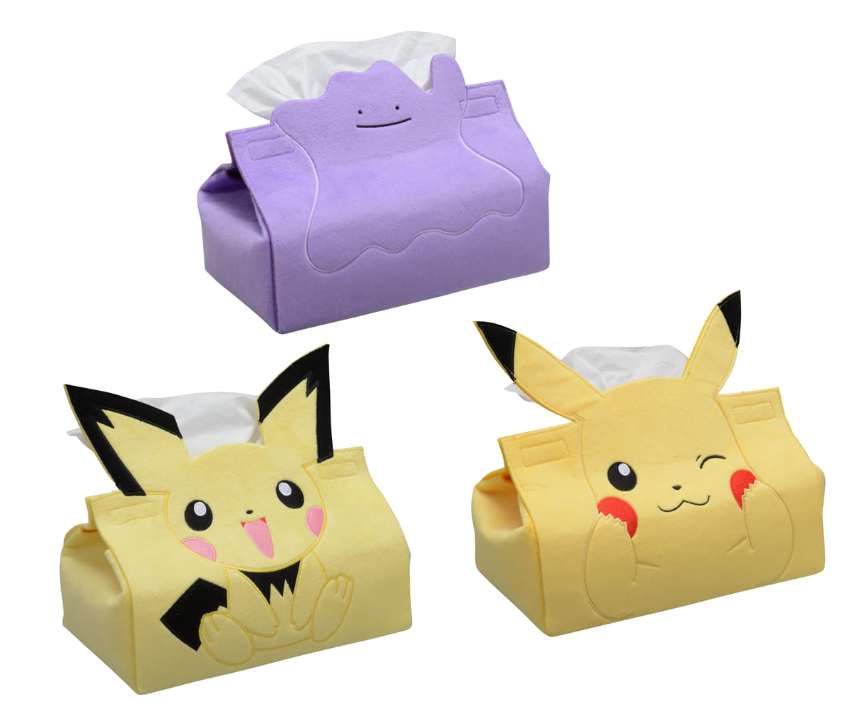 ピカチュウやピチューのティッシュボックスカバーも！セガプライズ