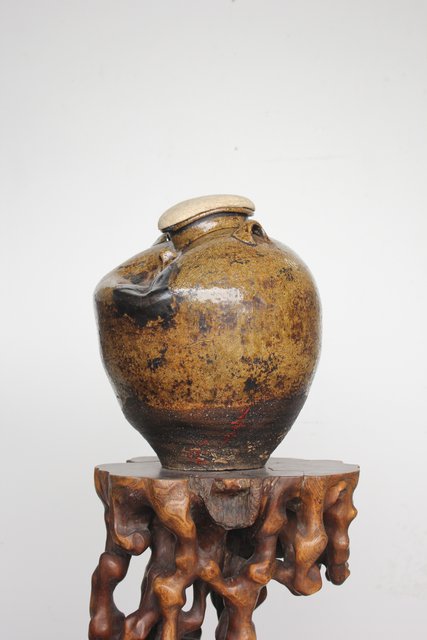 古瀬戸 呂宋 小壺 花器 花瓶 古瀬戸 呂宋 小壺 花器 花瓶