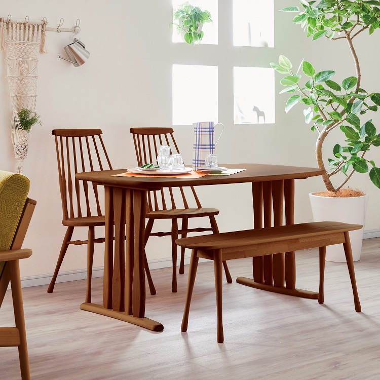 ダイニングテーブル 幅135cm DF4722 ローストビーチ 通販 | 【公式