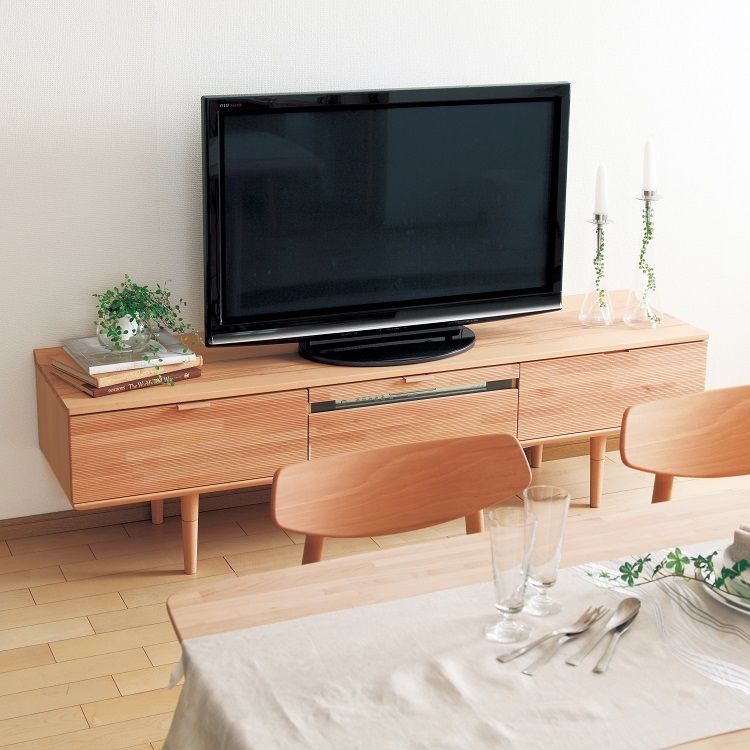 テレビボード 幅182cm QD6107 ピュアビーチ 通販 | 【公式】カリモク