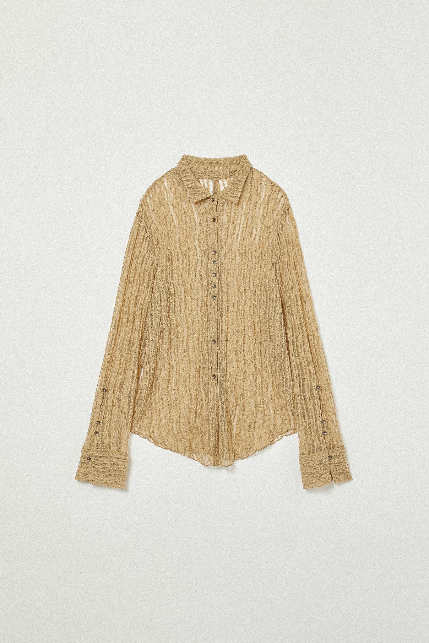 Eaphi TULLE LACE SHIRT アイボリー Eaphi TULLE LACE SHIRT