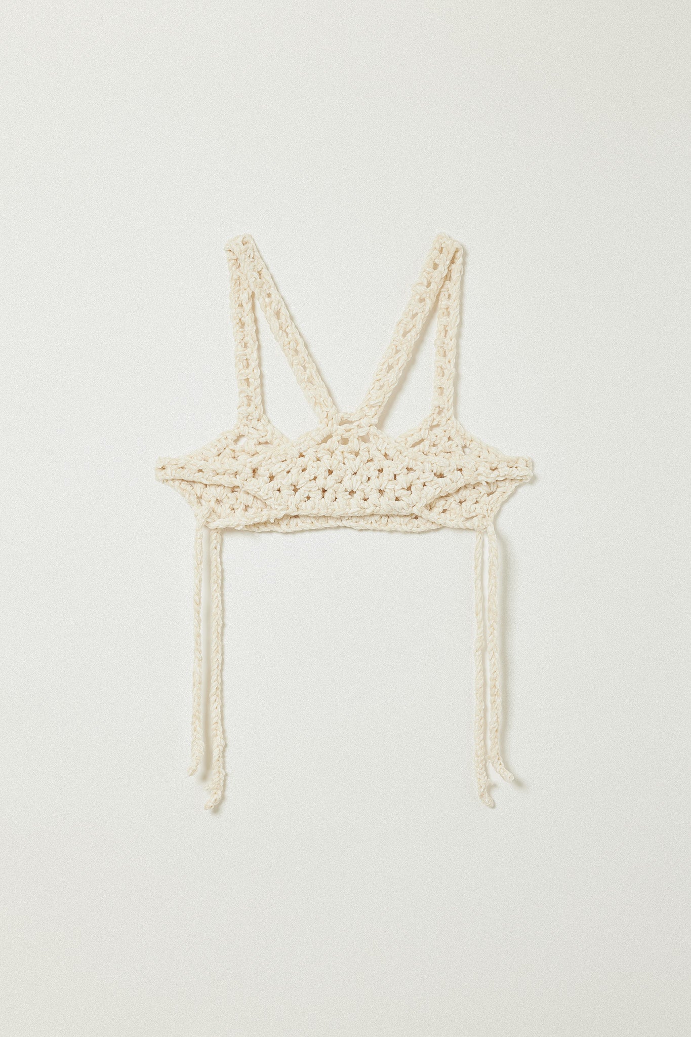 HAND KNITTING BUSTIER