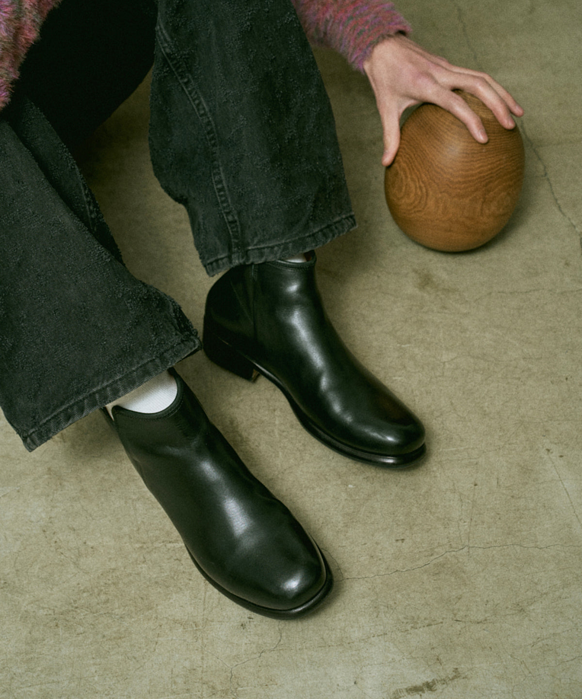 ER2202 バックジップショートブーツ | 4cmヒール | EARLE(アール) 公式