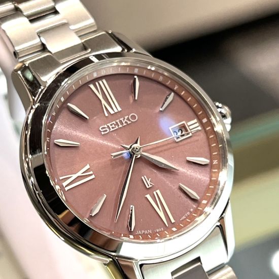 大人ピンク”が優しく彩るSEIKOルキア SSVW219 - SHINKODO WATCH Online