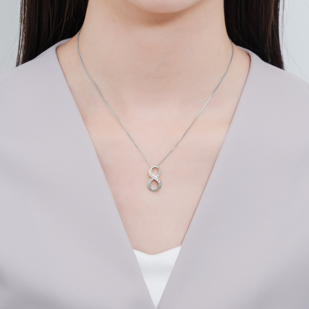 新品] ユキザキ ノンブル ナンバーペンダントトップ【8】Sサイズ【正規