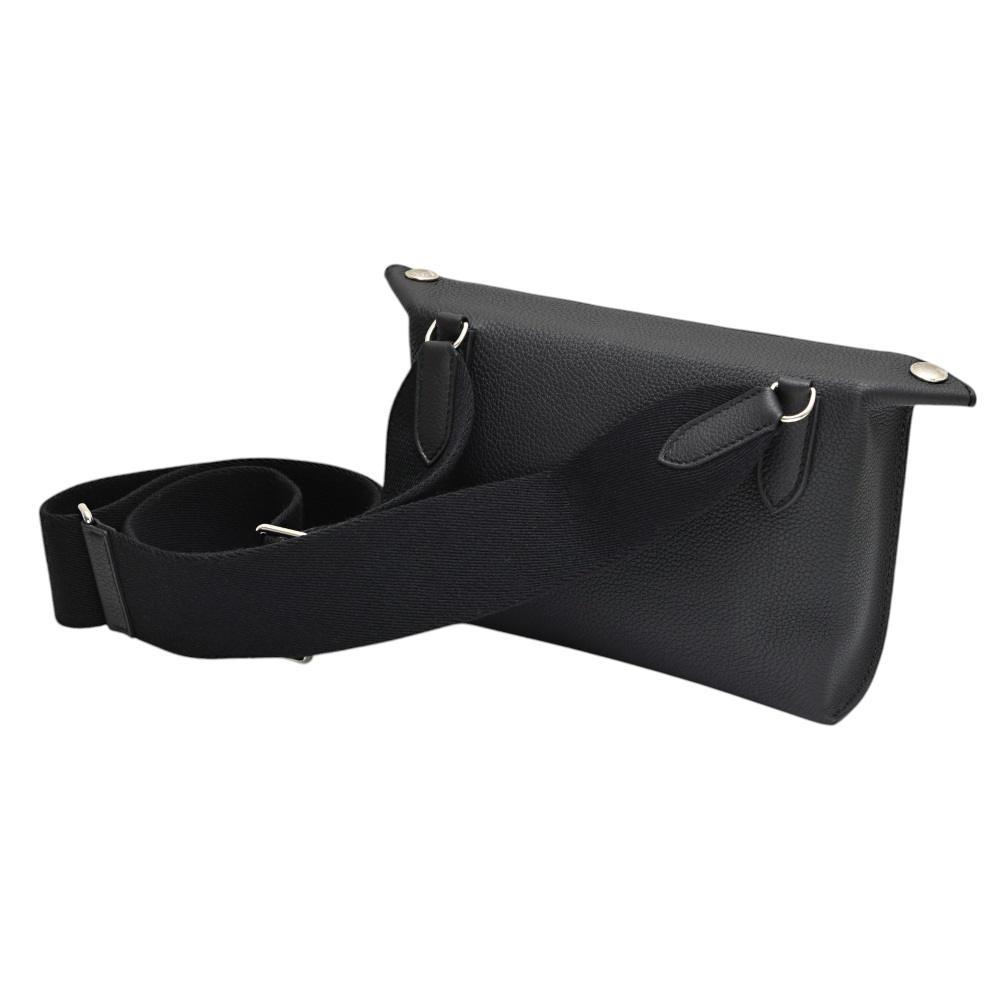 未使用] エルメス ヴィドポッシュ トゴ ブラック シルバー金具 W刻印