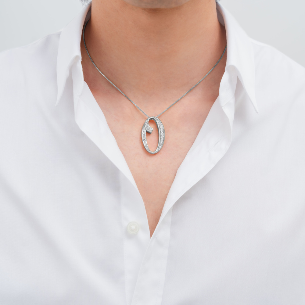 新品] ユキザキ ノンブル ナンバーペンダントトップ【0】Lサイズ【正規