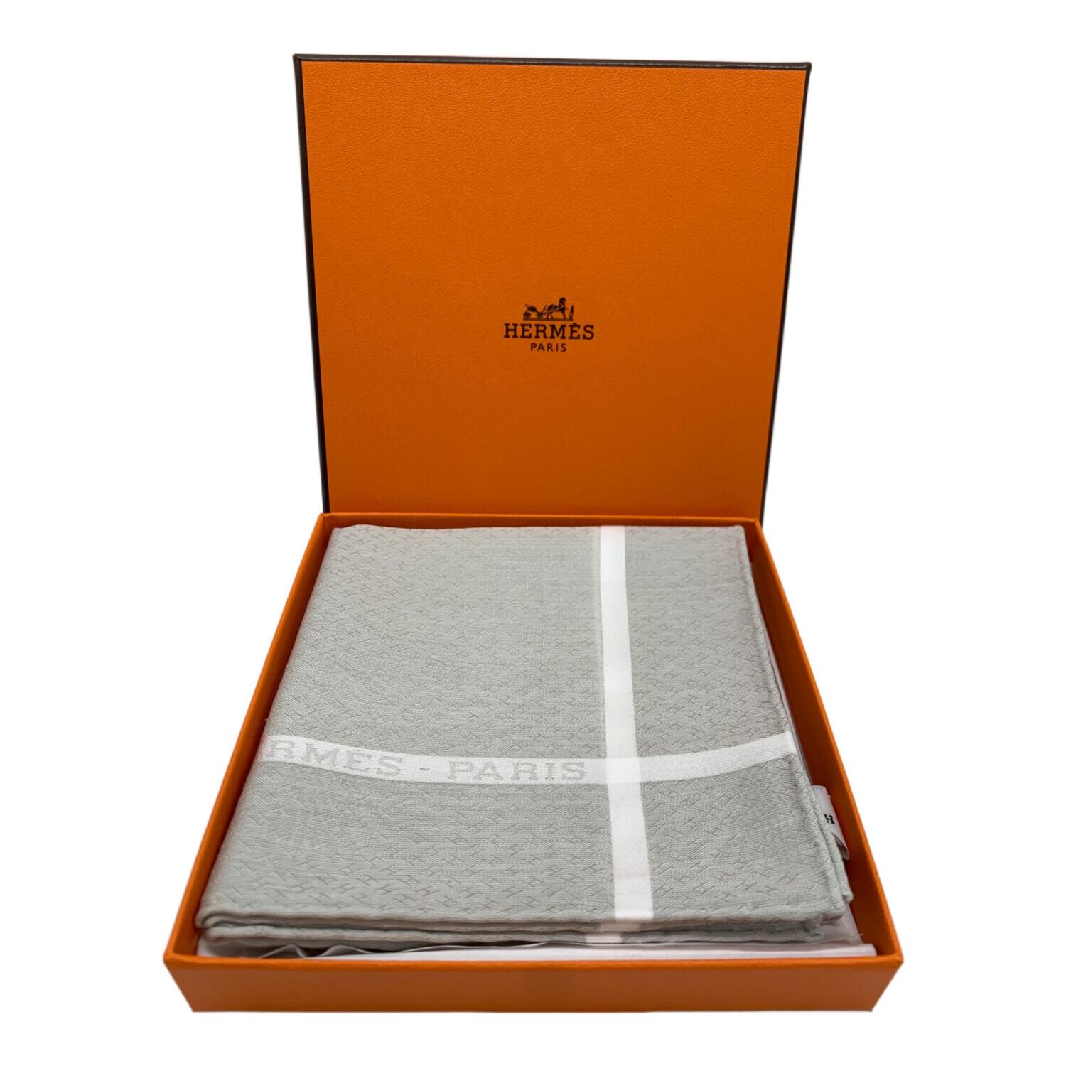 HERMES (エルメス) ハンカチ サイズ：46×46 cm ハンカチーフ ジャ