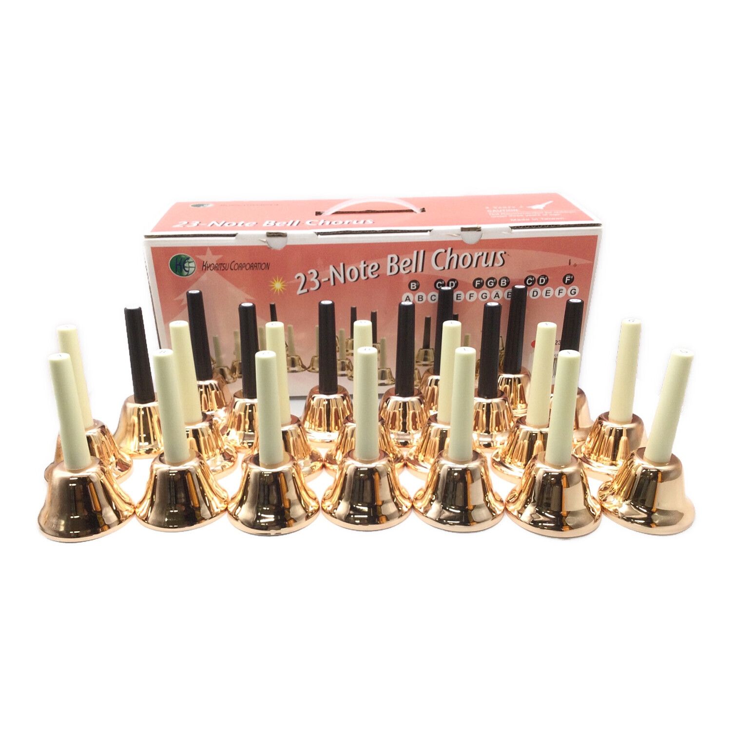ハンドベル キョウリツ コーポレーション 23-Note Bell Chorus 【公式