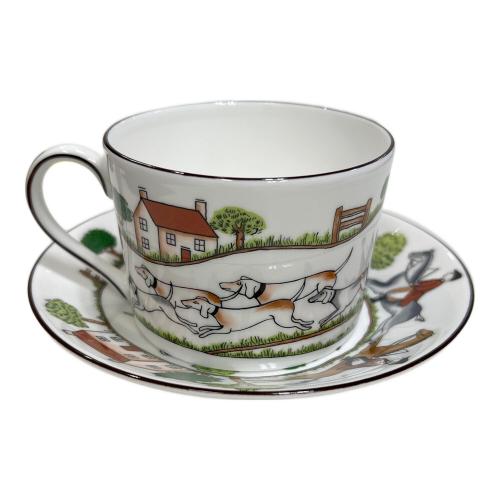 Wedgwood (ウェッジウッド) カップ&ソーサー ハンティングシーン 2P