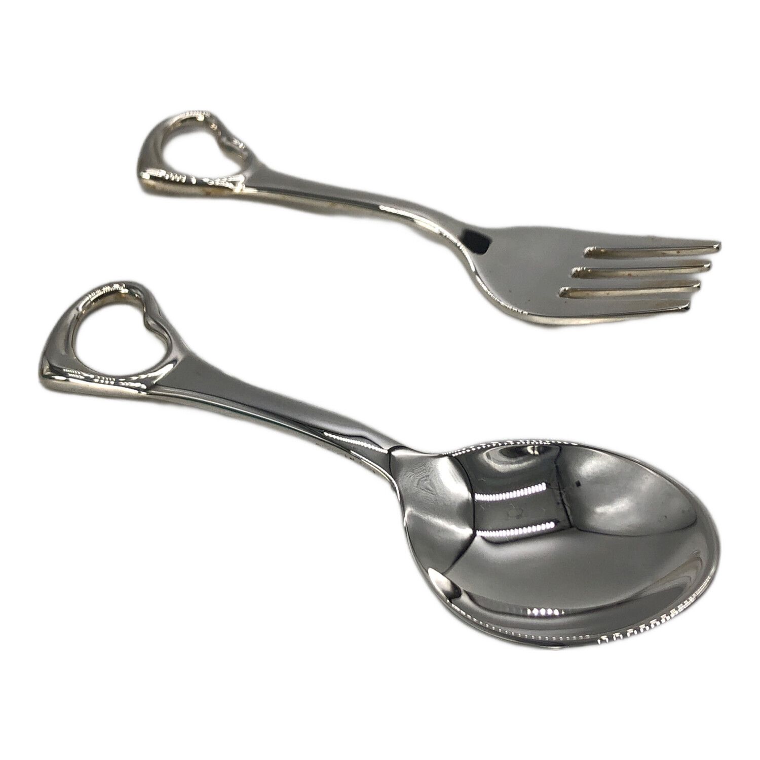 TIFFANY & Co. (ティファニー) ベビーセット フォーク&スプーン エレサ