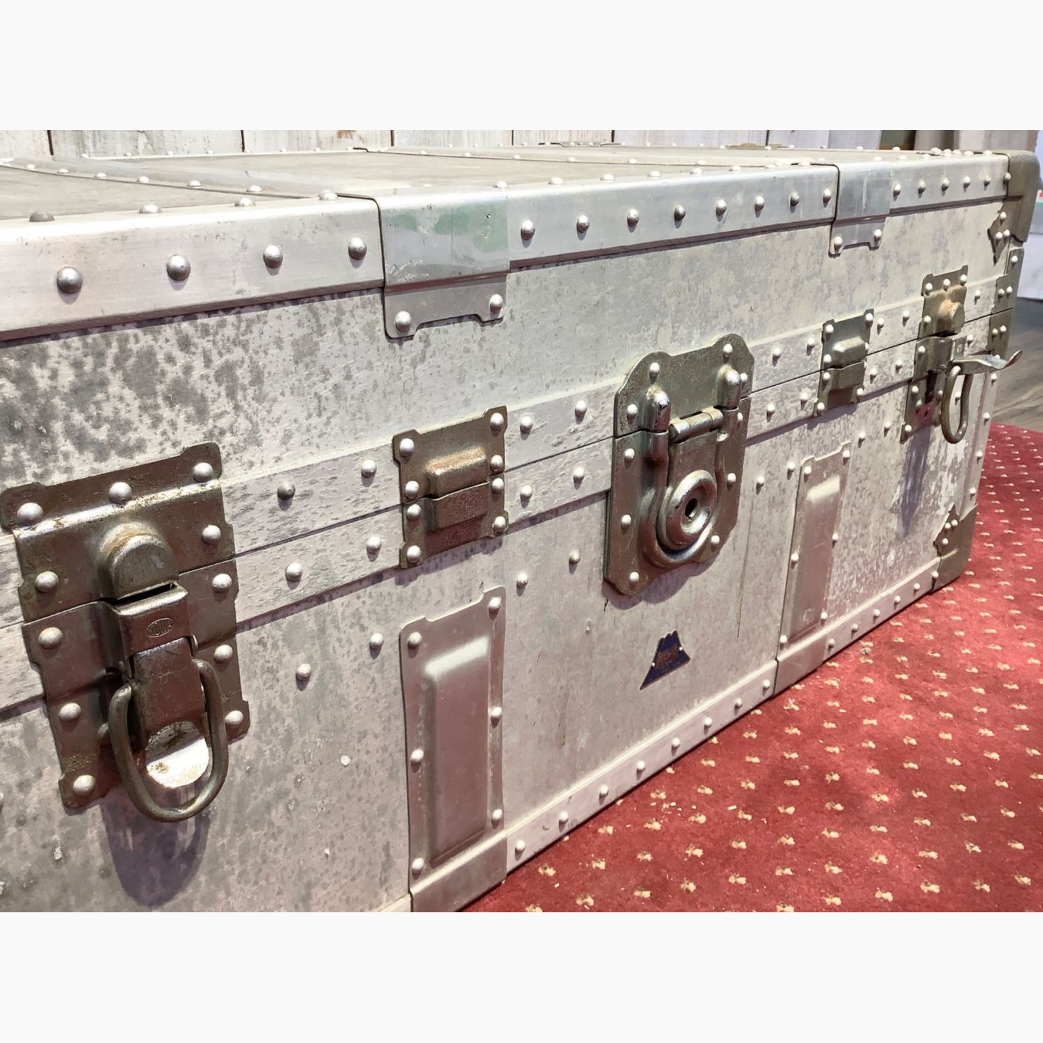 KOWA INDUSTRY インテリア小物 アルミトランクケース ビンテージ品