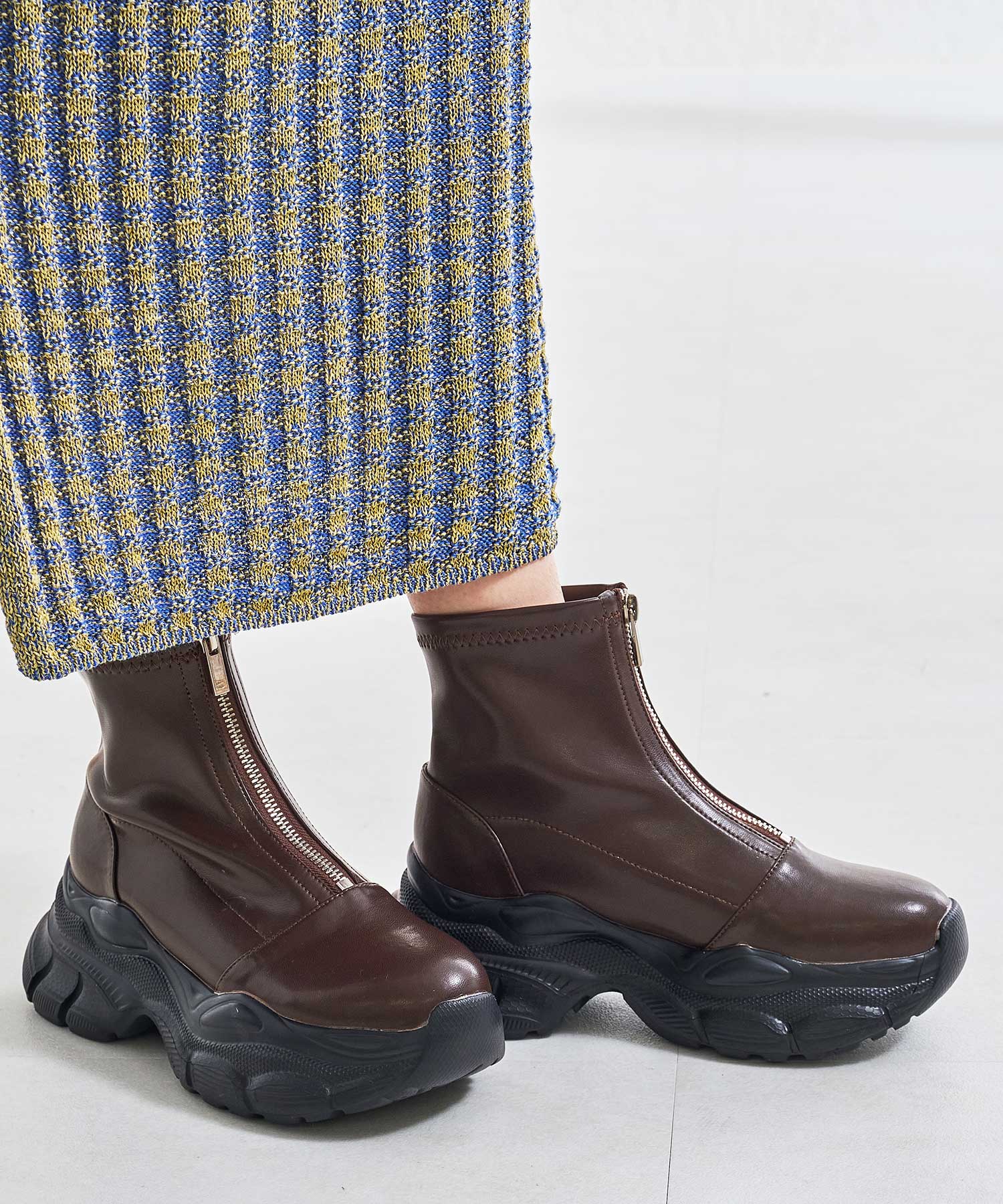 フロントジップスニーカーソールブーツ/41437 – ORIENTALTRAFFIC