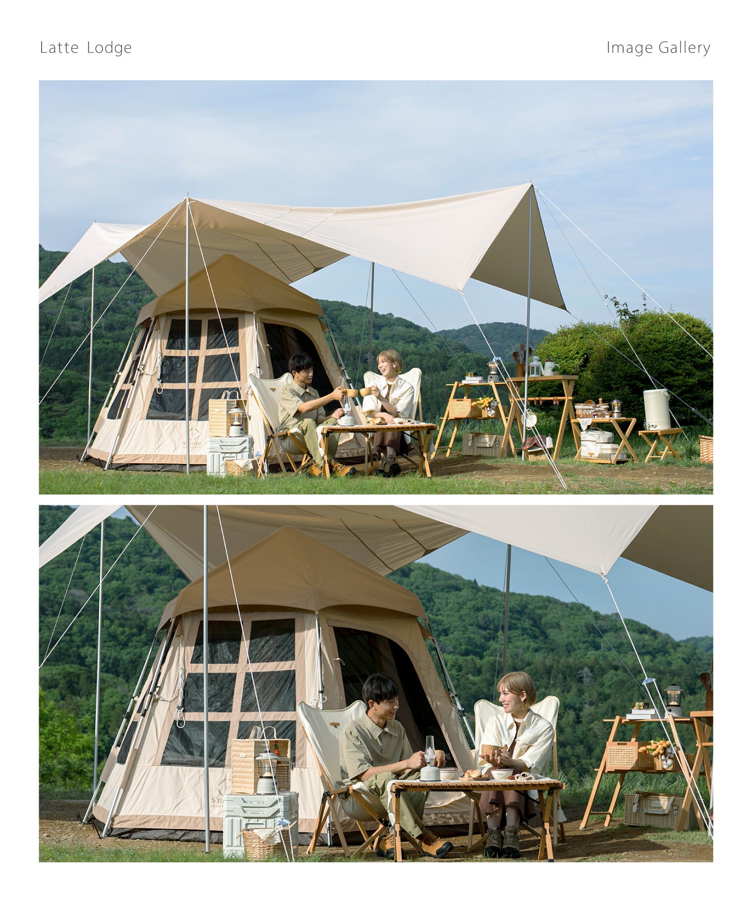 Latte Lodge ラテロッジ ワンタッチTCテント – 【公式】S'more（スモア）