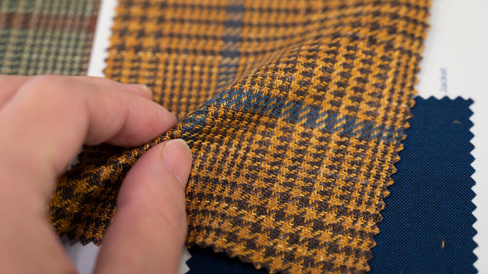 Caccioppoli (カチョッポリ) 美しいナポリのジャケット春夏新作服地が