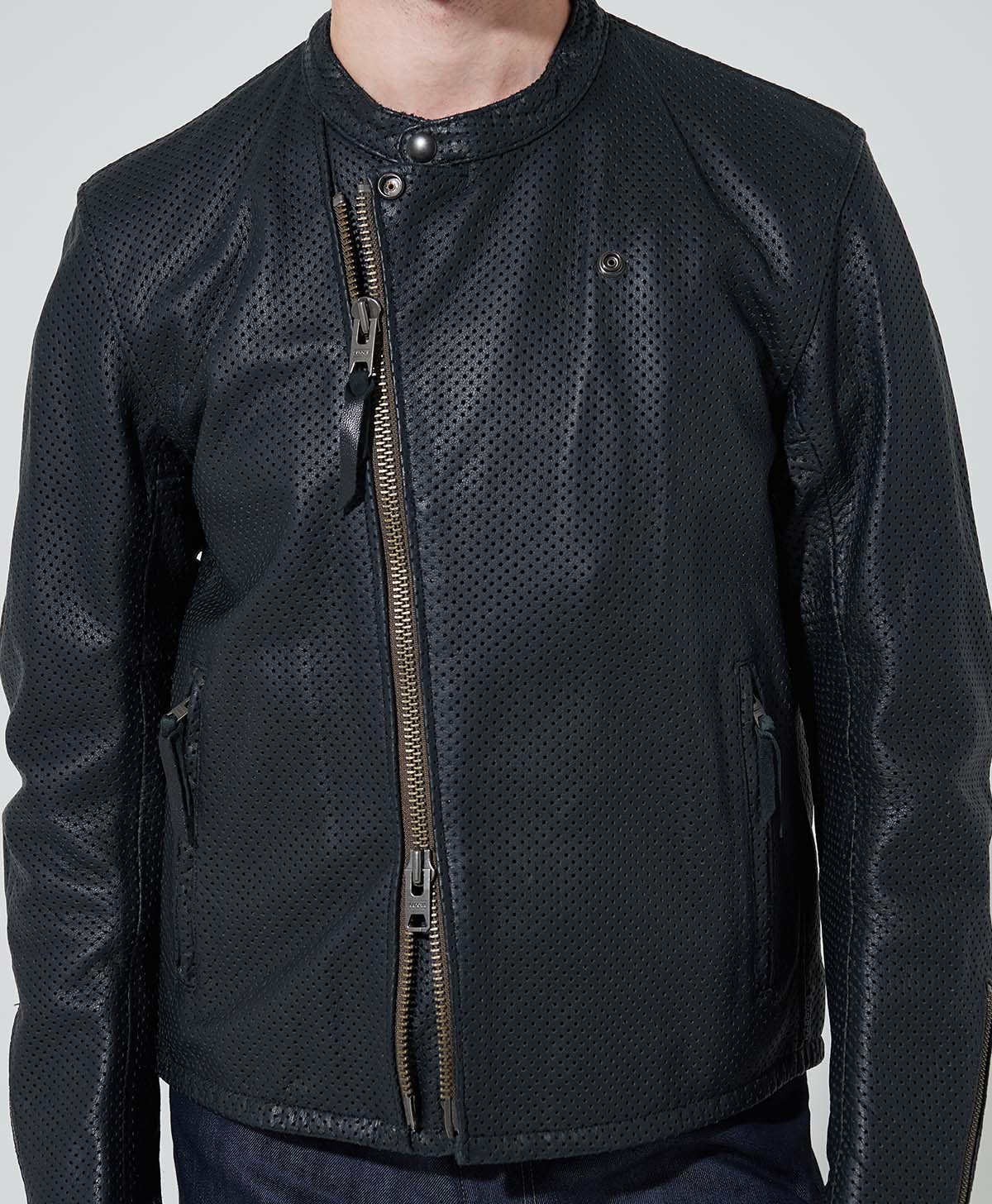 革ジャン パンチング レザージャケット｜カドヤ公式オンラインショップ