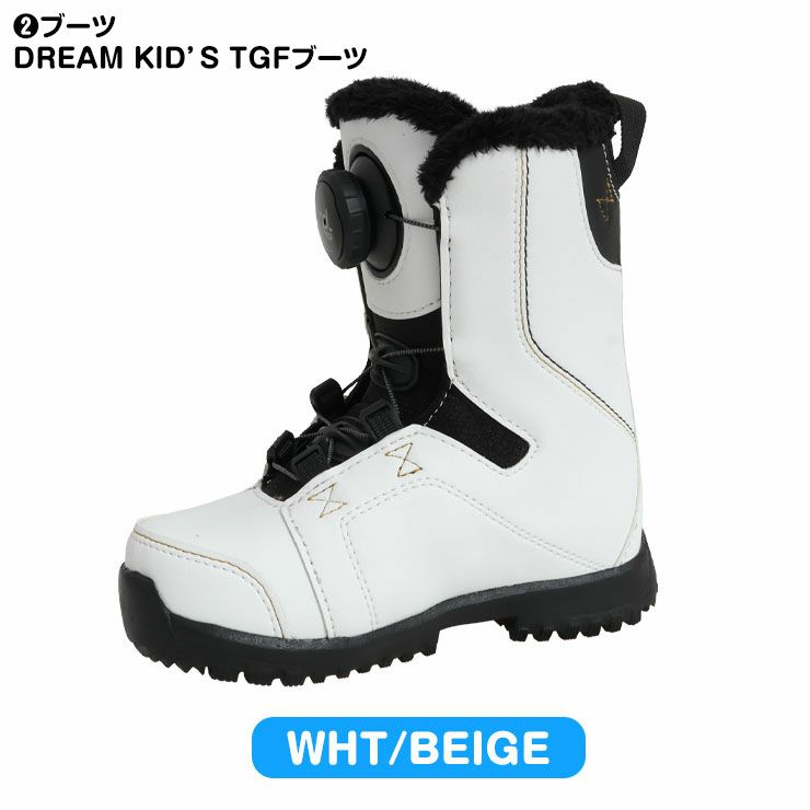 キッズ スノーボード3点セット】SPOON DESSERT_2 スノーボード ＆ PH