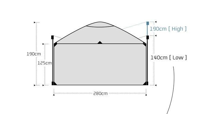 BackCountry 280 shelter – eight