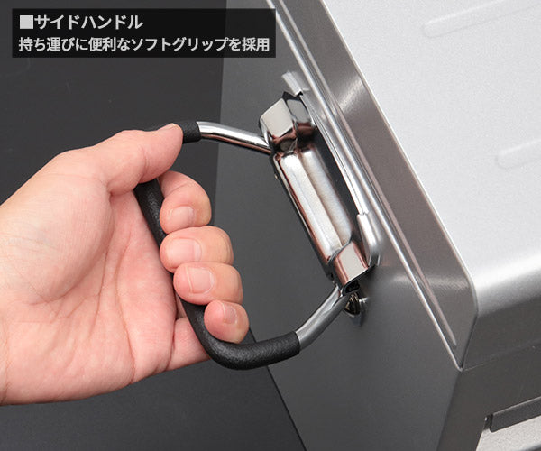 KTC工具箱 SKX0223S ツールチェスト(3段3引出し) シルバー 京都機械