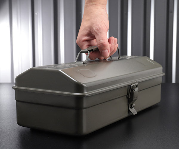 TRUSCO Y-350-OD 山型工具箱 オリーブドラブ OD 373×164×124mm