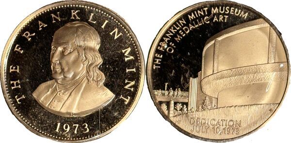 Medal - The Franklin Mint (Museum of Medallic Art) - United States