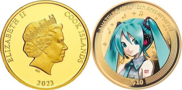 10 Dollars - Elizabeth II (Posthumous; Hatsune Miku) - Cook