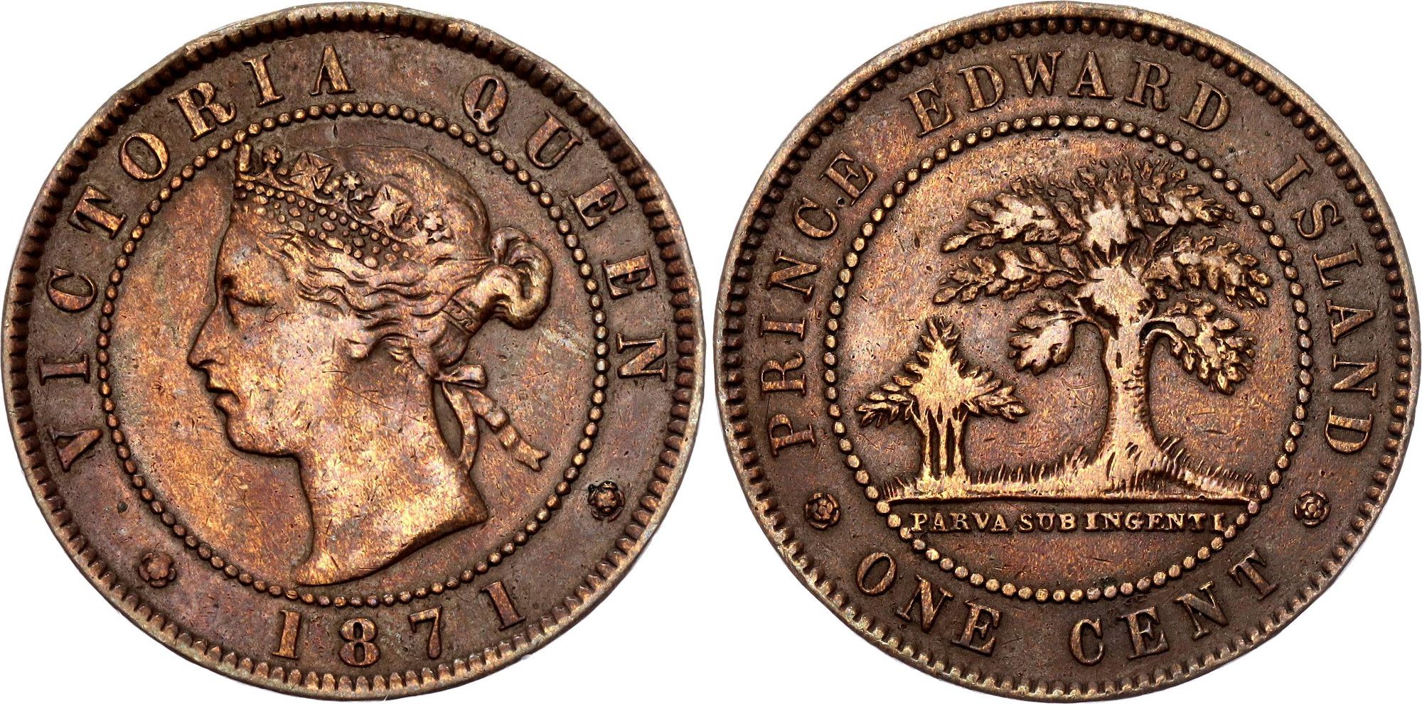 1 Cent - Victoria - Prince Edward Island – Numista