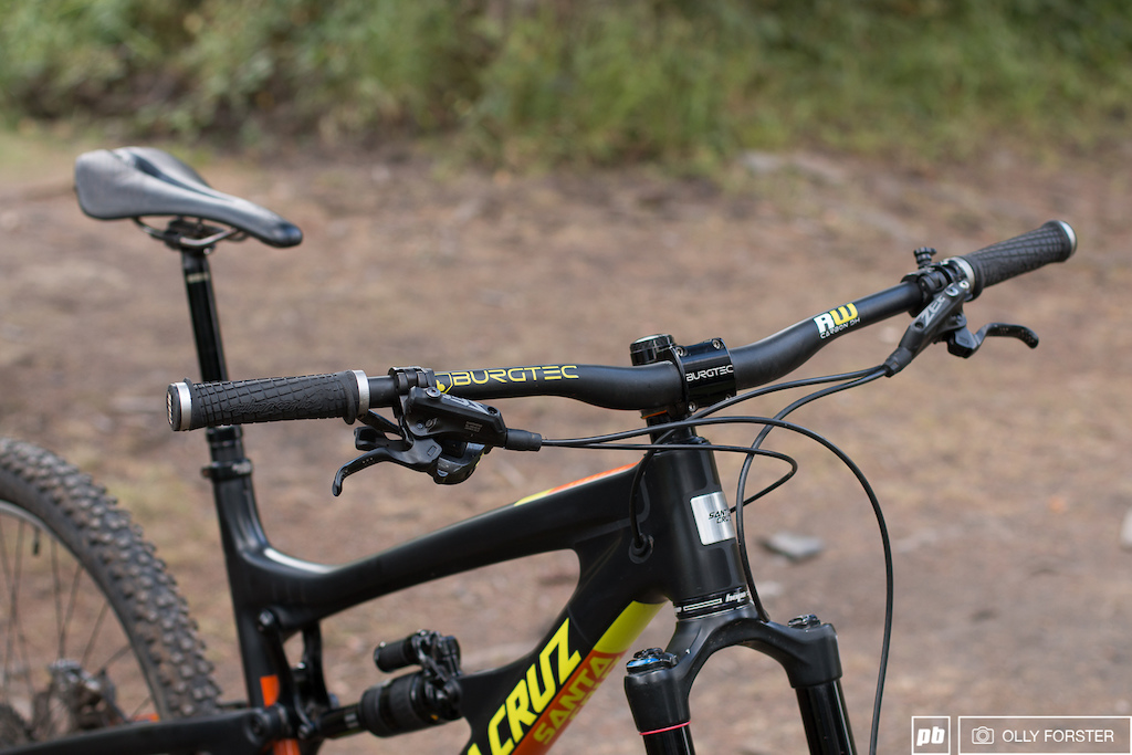 Burgtec RideWide Carbon DH Bars and Enduro MK2 Stem - Review