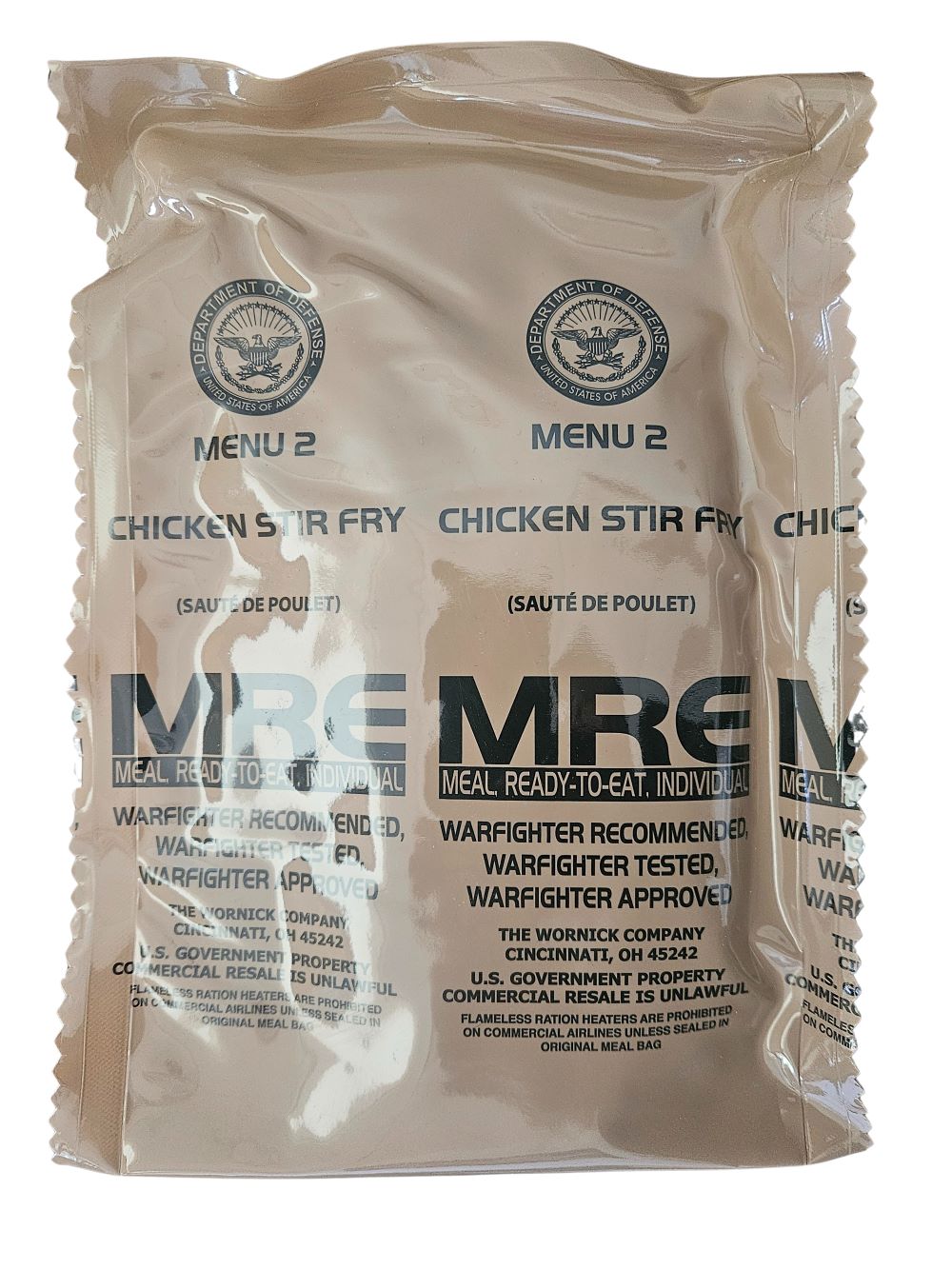 MRE Case A/B Combo [2027] | Military Rations in Stock Now