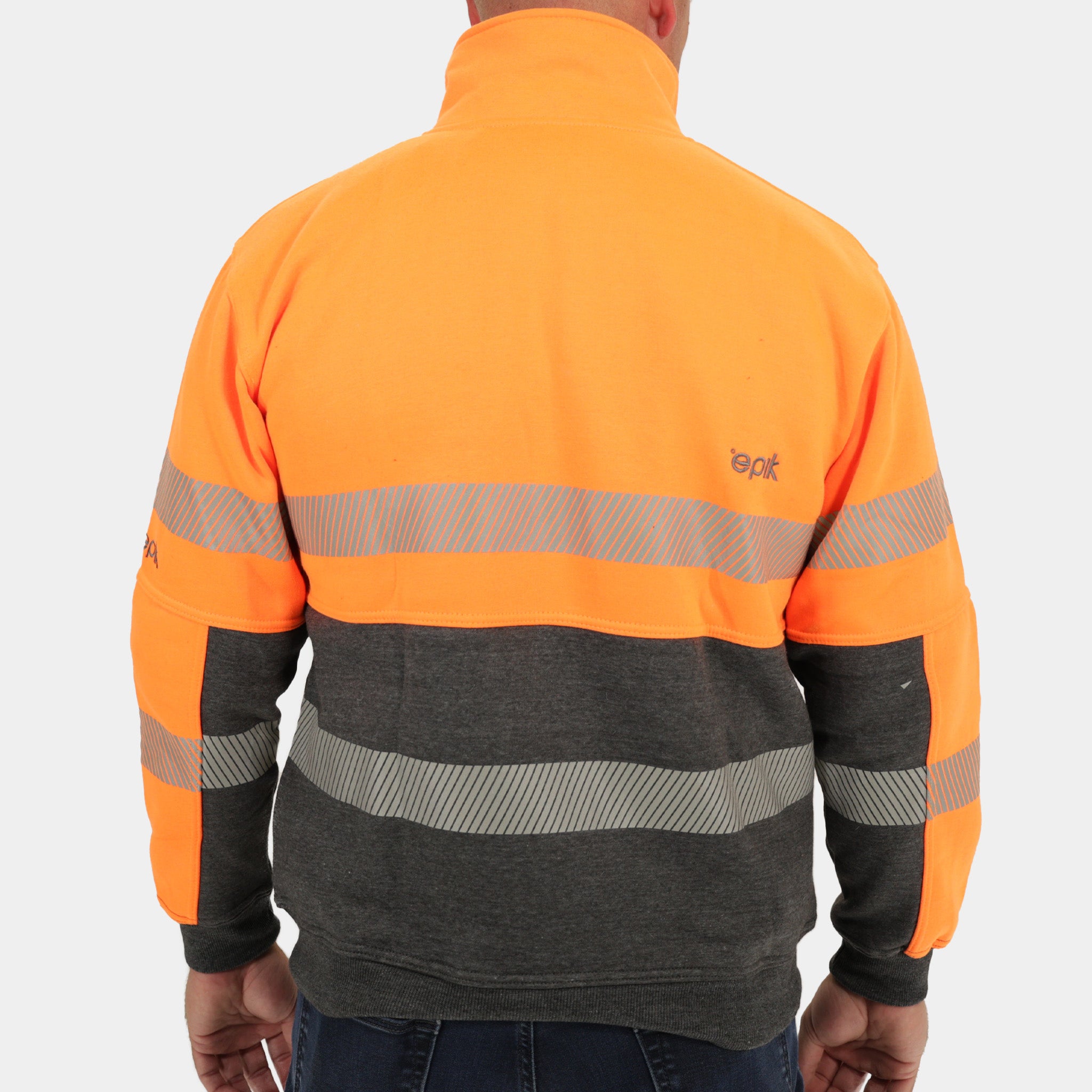 Peak 2.0 Quarter Zip Sweater - Hi Vis ANSI Class 2 Pull Over