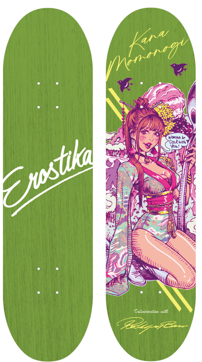 桃乃木かな x Rockin'Jelly Bean” Skate Deck. – EROSTIKA